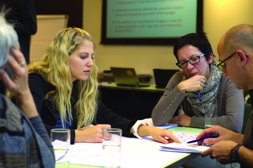 Active listening in a meeting